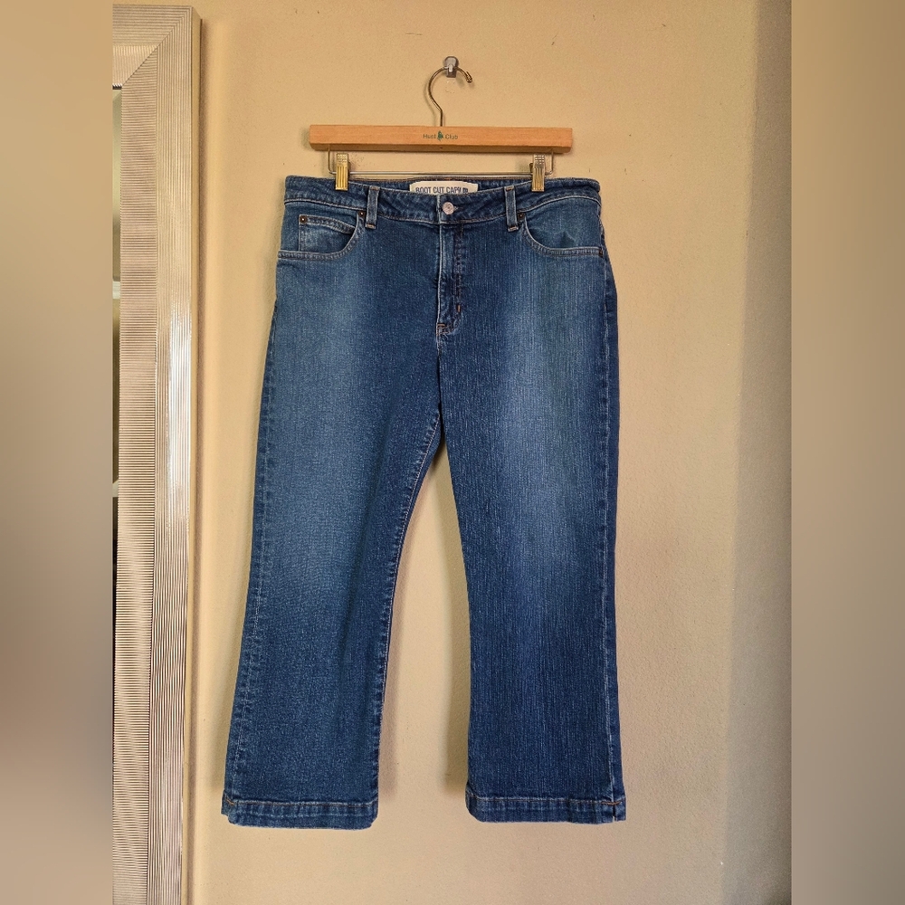Gap Y2k Bootcut Capri Jeans